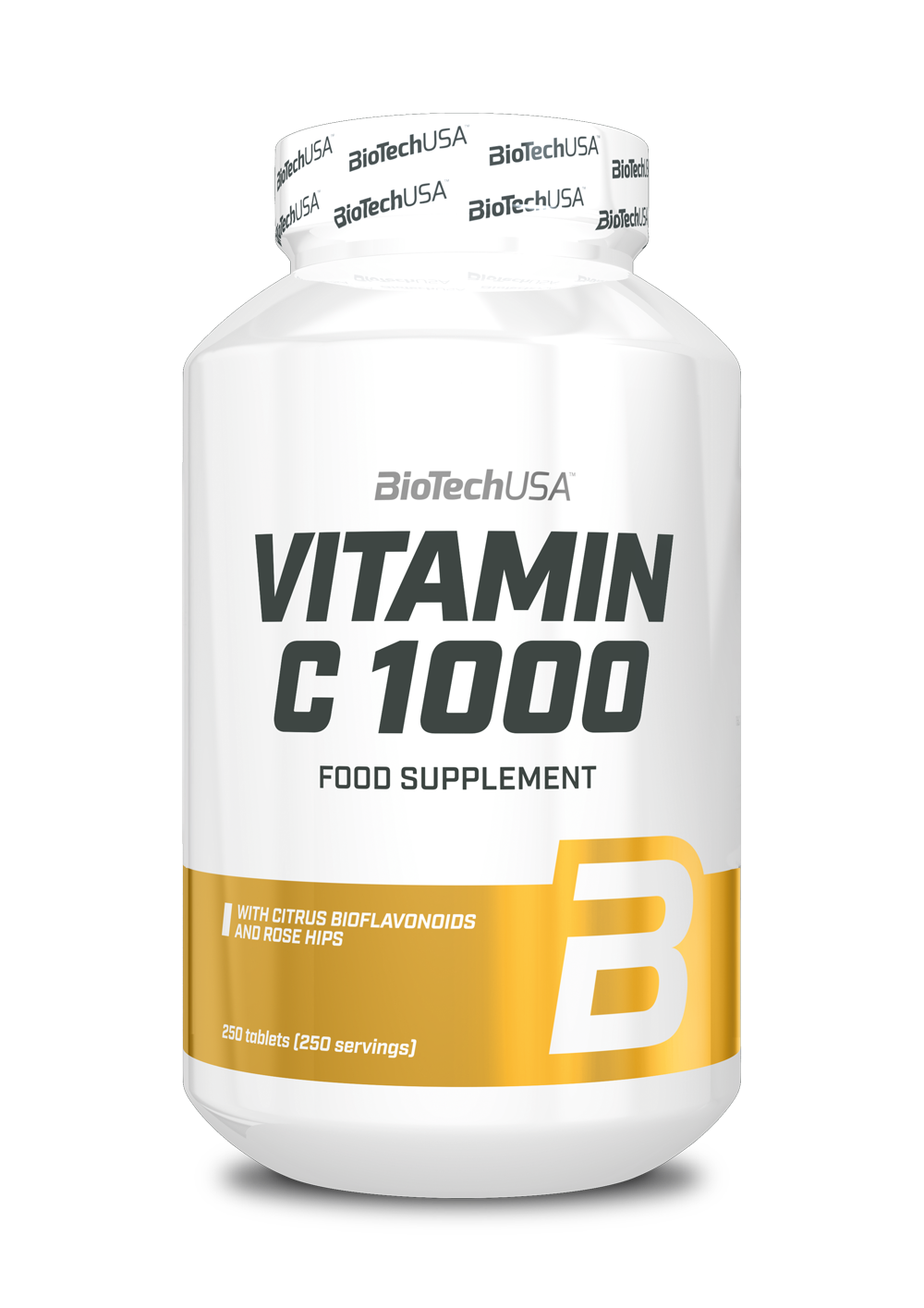 Vitamin C 1000 250 Comprimés BioTech USA