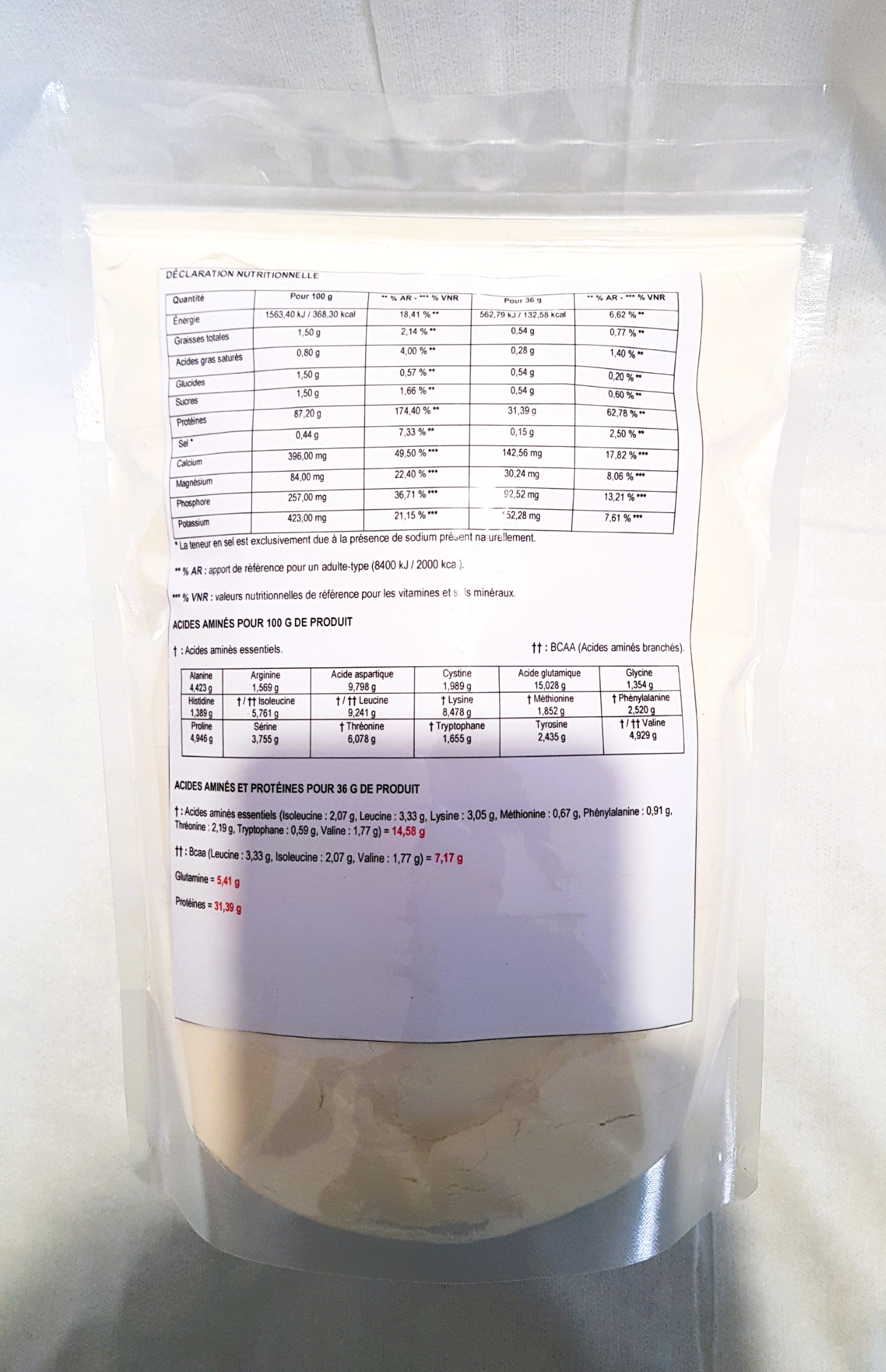BODYBUILDING LABS Whey Protein Isolate